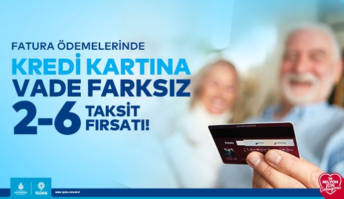 İgdaş Faturalarına Taksit Kolaylığı