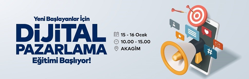 Dijital Pazarlama Dünyasına Adım Atın!