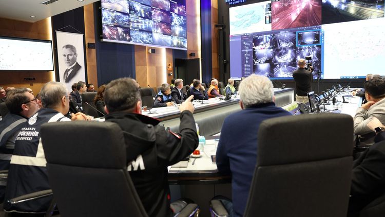 İstanbul'da Kar Alarmı