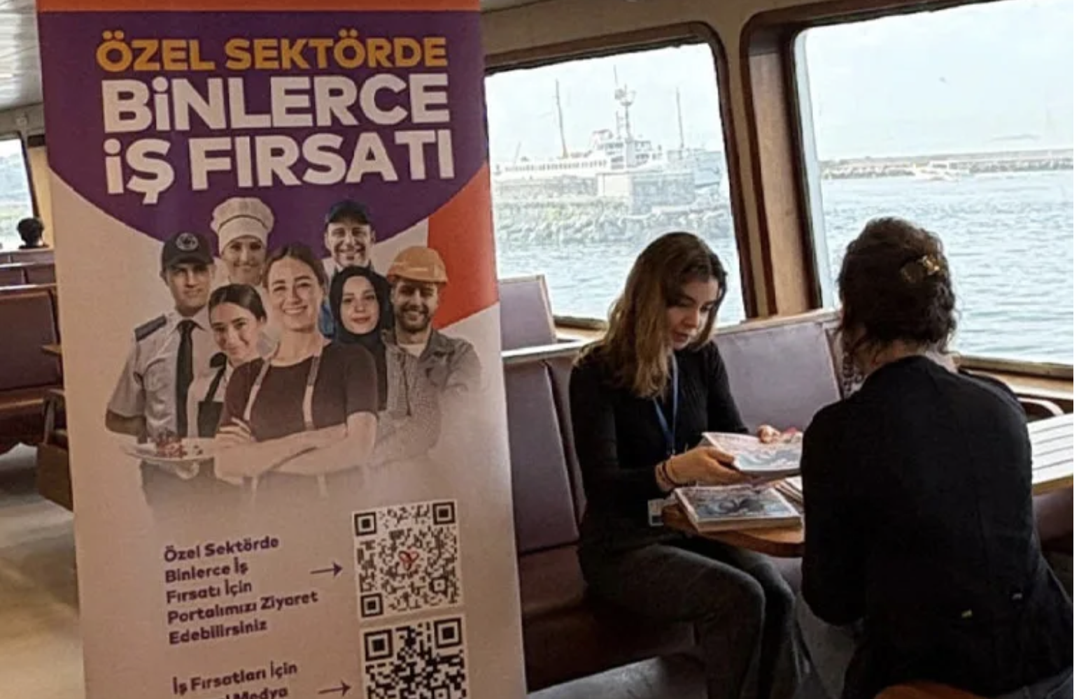 İstihdam Ofisleri Şehir Hatları Vapurları’nda