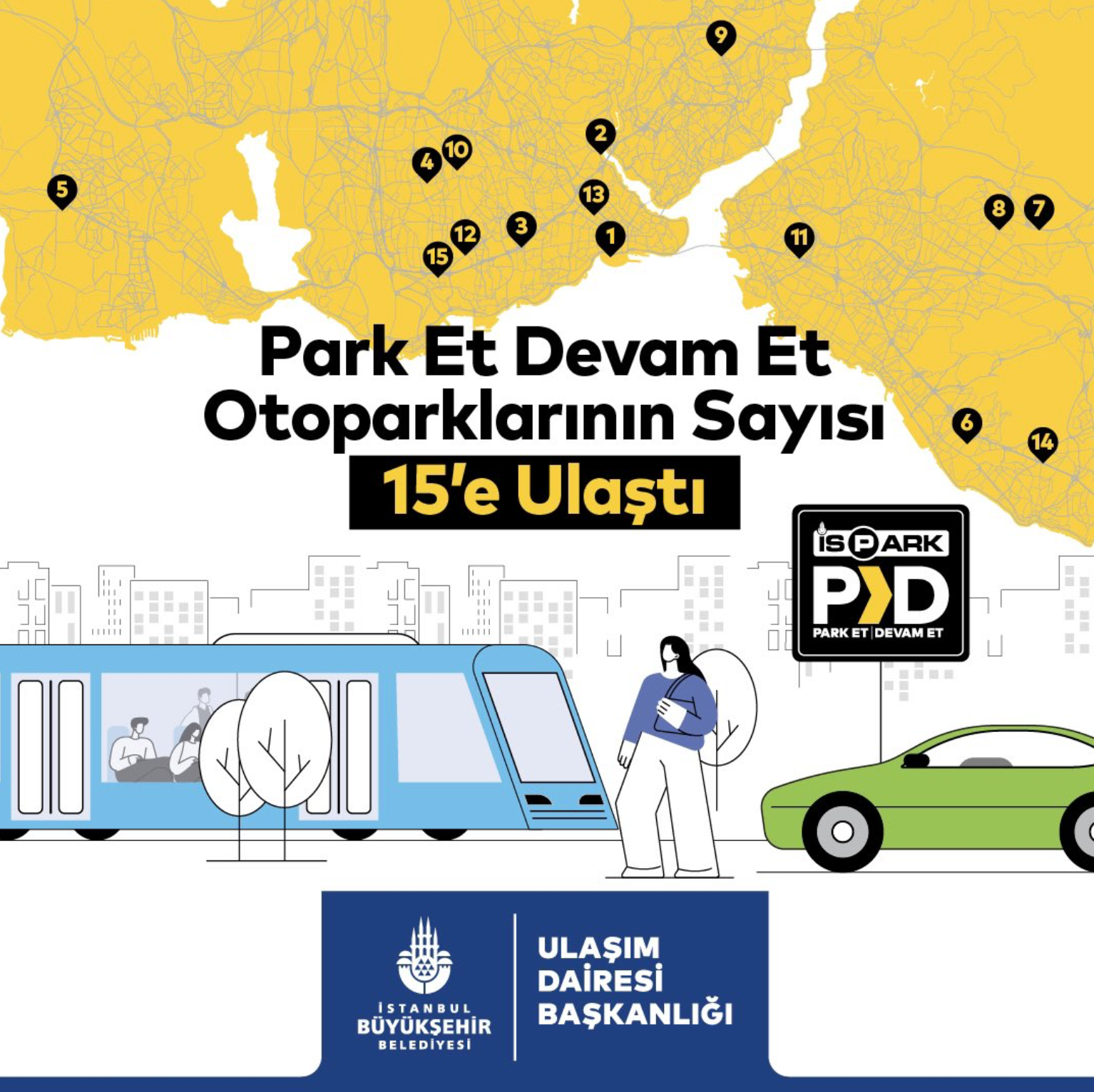 Park Et Devam Et Otopark Sayısı 15'e Ulaştı