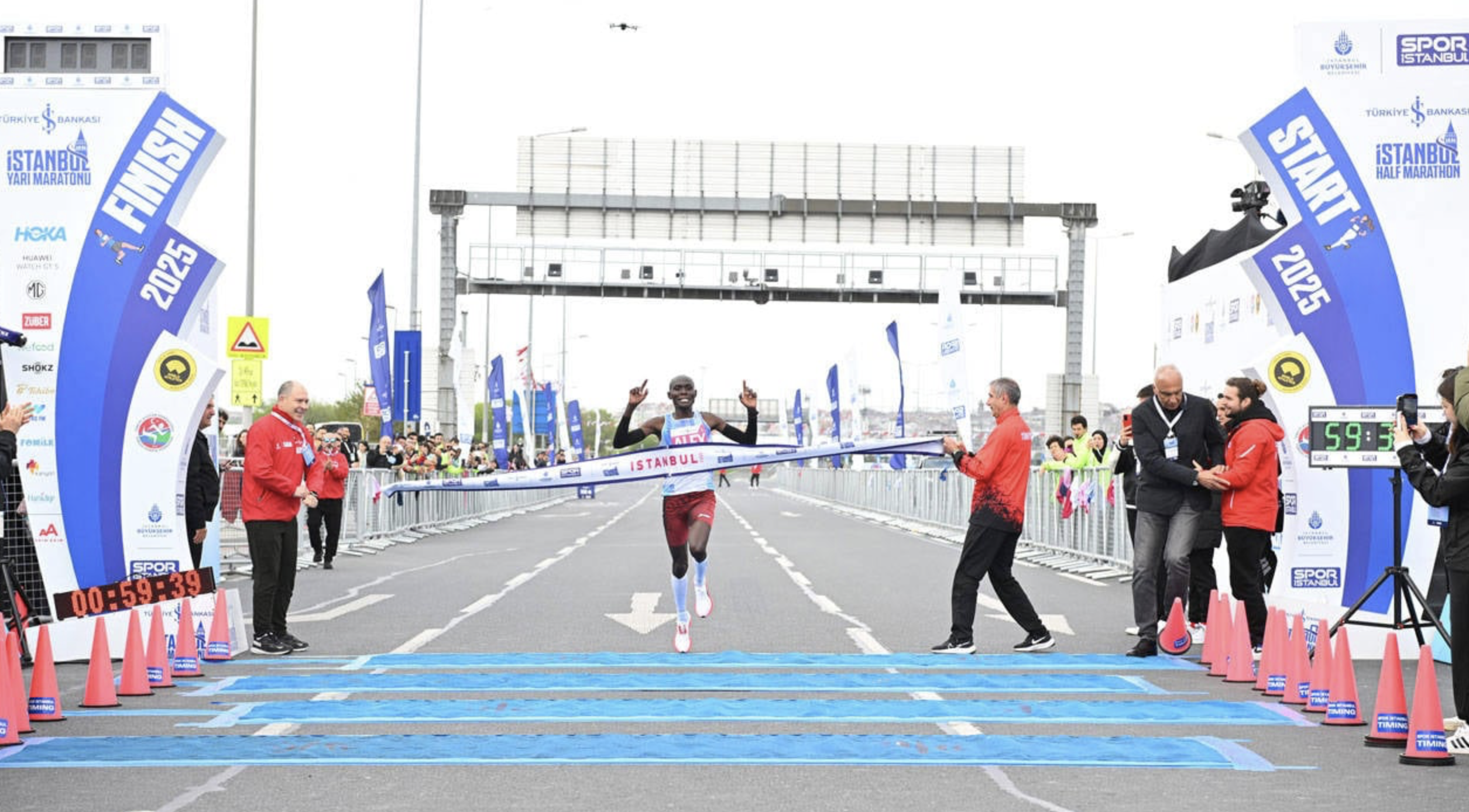 Türkiye İş Bankası İstanbul Yarı Maratonu Koşuldu