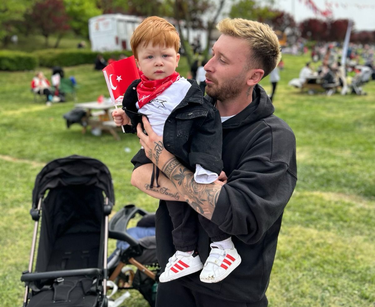 23 Nisan Kutlaması Kemerburgaz Kent Ormanı'nda