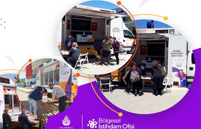 İBB’nin Mobil İstihdam Ofisleri Şehrin Dört Yanında!