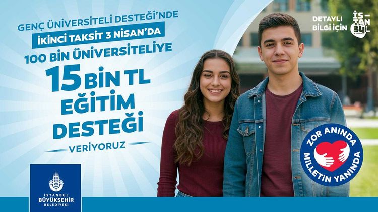 “Genç Üniversiteli” 2. Ödemeleri 3 Nisan'da