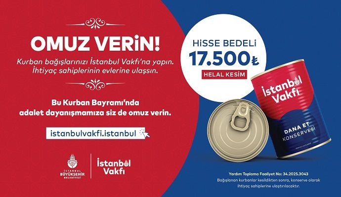 İstanbul Vakfı'ndan Kurban Bağışı Kampanyası