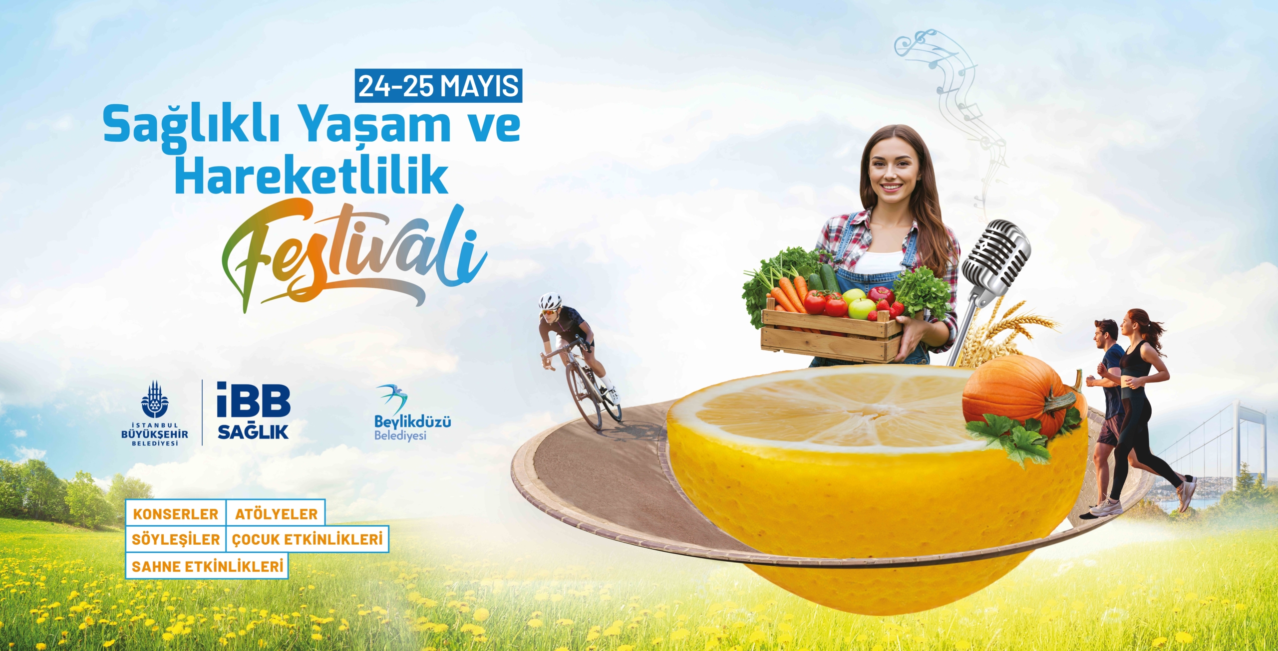 Sağlıklı Yaşam ve Hareketlilik Festivali Başlıyor