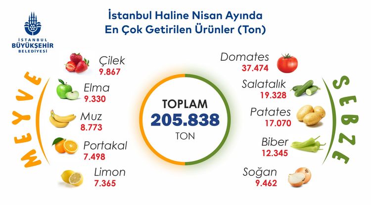 Bahar Ayında Çilek ve Domates Zirvede