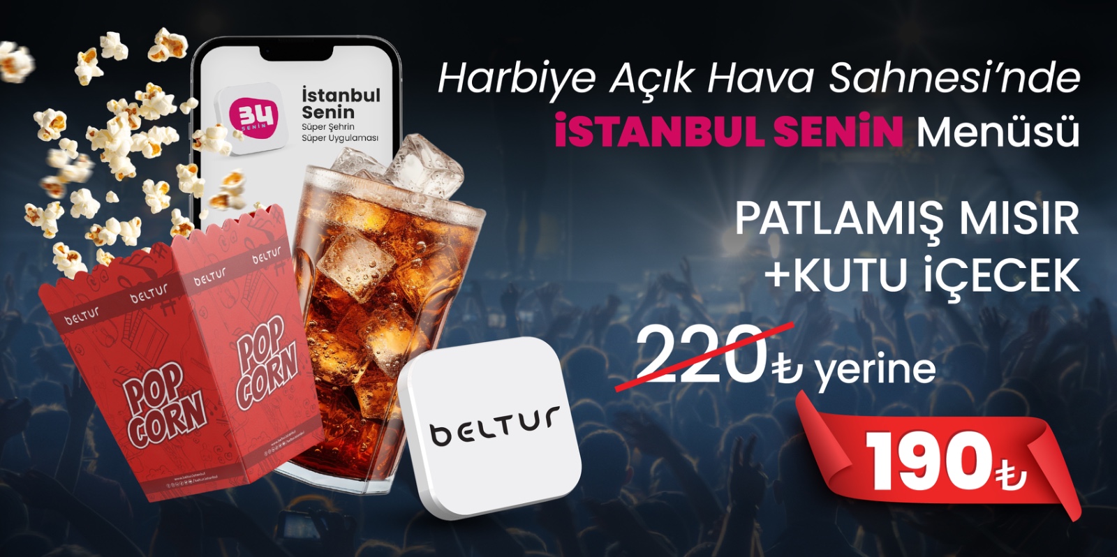 Harbiye Açık Hava'da İstanbul Senin Menüsü