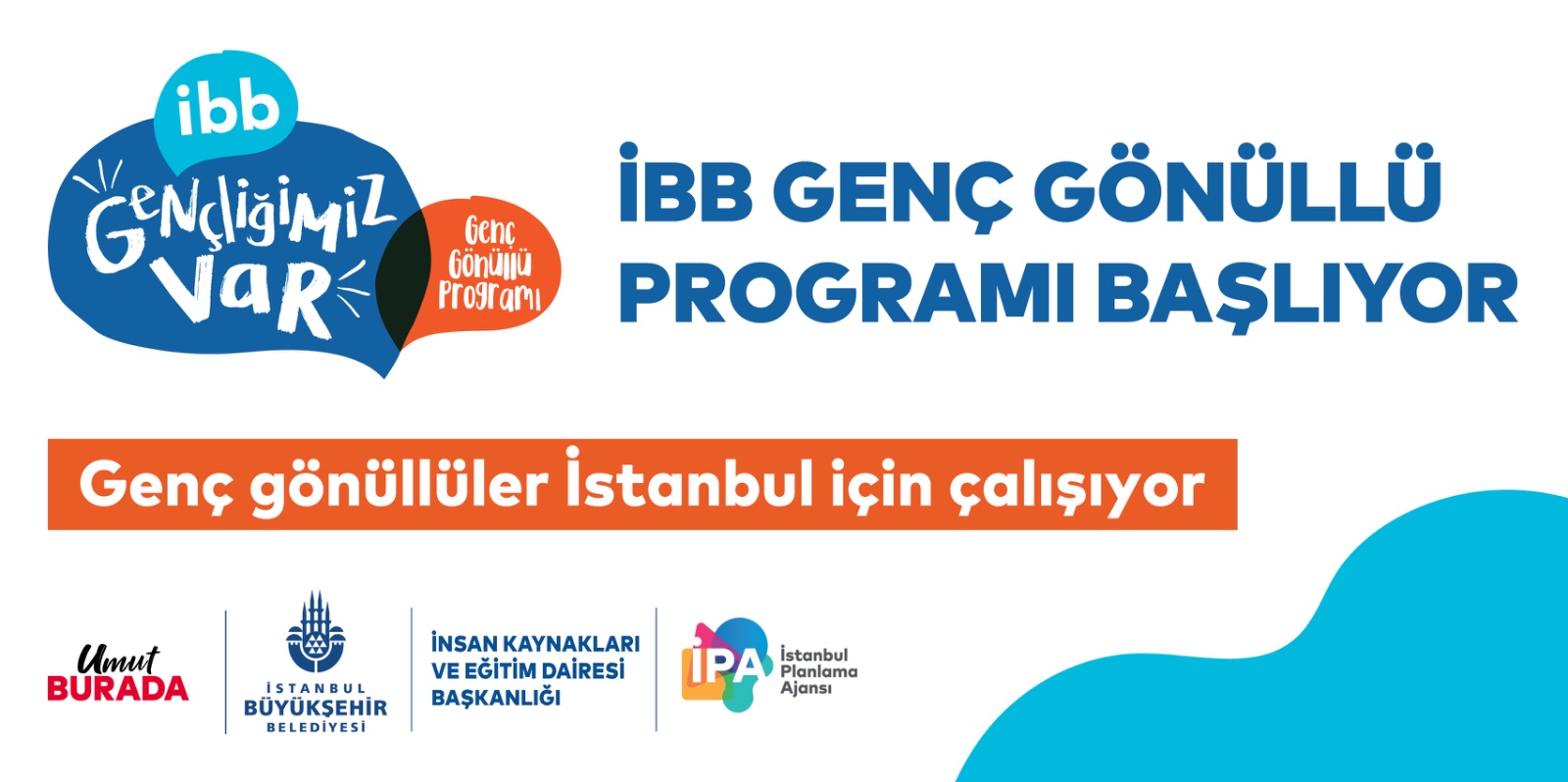 Genç Gönüllüler İçin İstanbul Çalışıyor