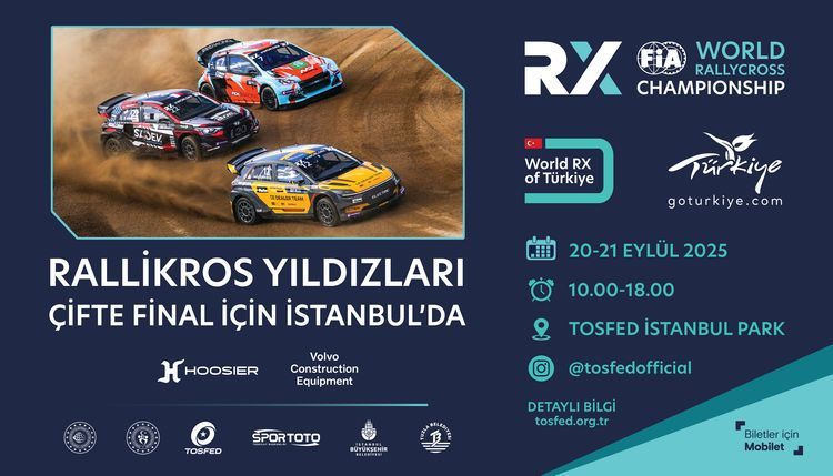 FIA Dünya ve Avrupa Rallikros Şampiyonalarına İBB’den Tam Destek