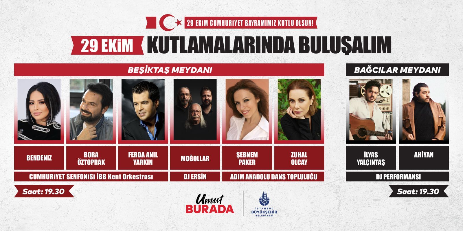29 Ekim Kutlamalarında Buluşalım
