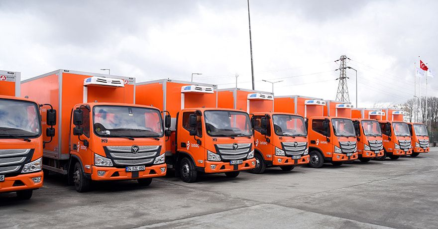 İSTAÇ'tan 43 Yeni İş Aracı ve Ekipman