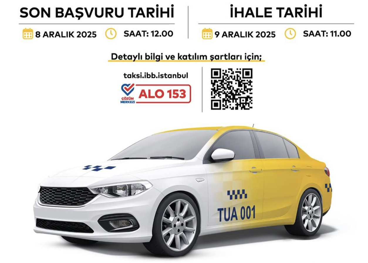 İstanbul’da Taksi Plakan Olsun