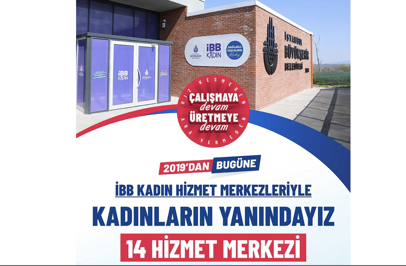 İBB'den Kadınlara Destek
