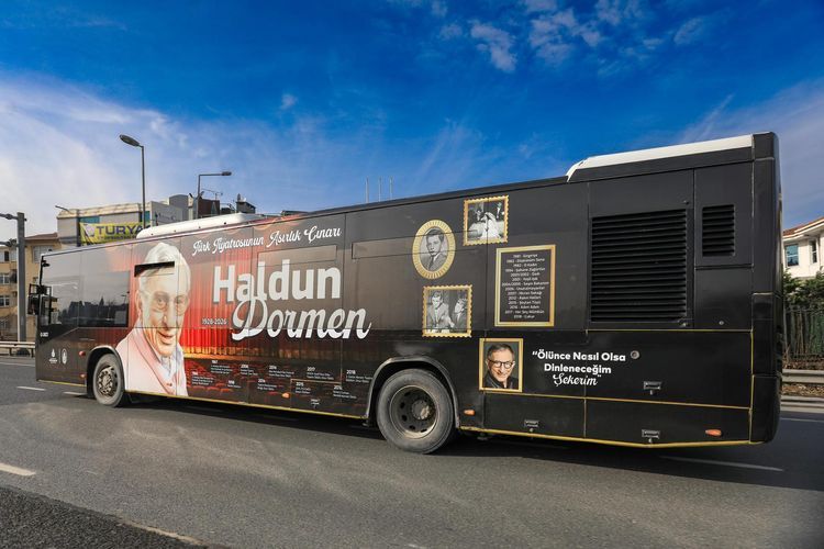 İETT'den Haldun Dormen'e vefa: 'Saygı Otobüsü'
