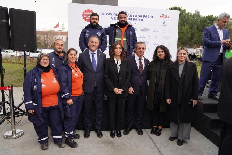 Cezayirli Hasan Paşa ve Şişhane Parkları Yenilendi