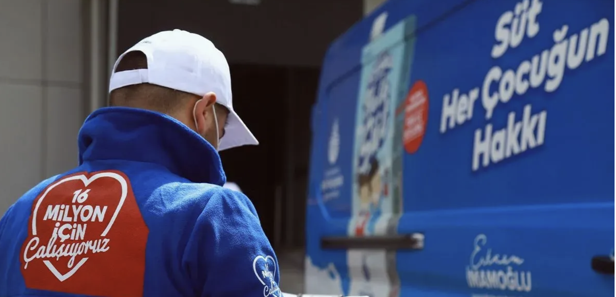 İBB'den Ücretsiz Halk Süt Desteği