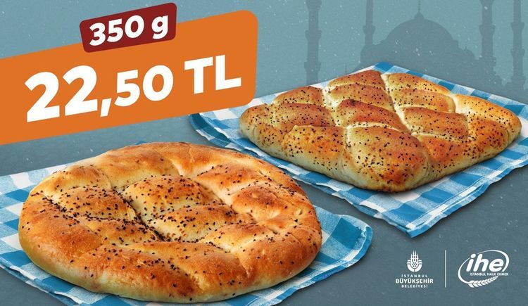 İstanbul Halk Ekmek Pide Fiyatlarını Açıkladı