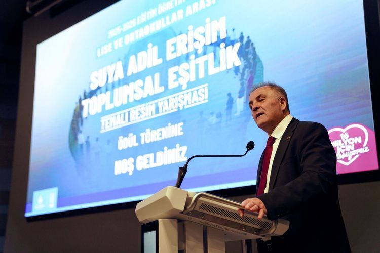 İSKİ'nin Resim Yarışmasında Ödüller Verildi