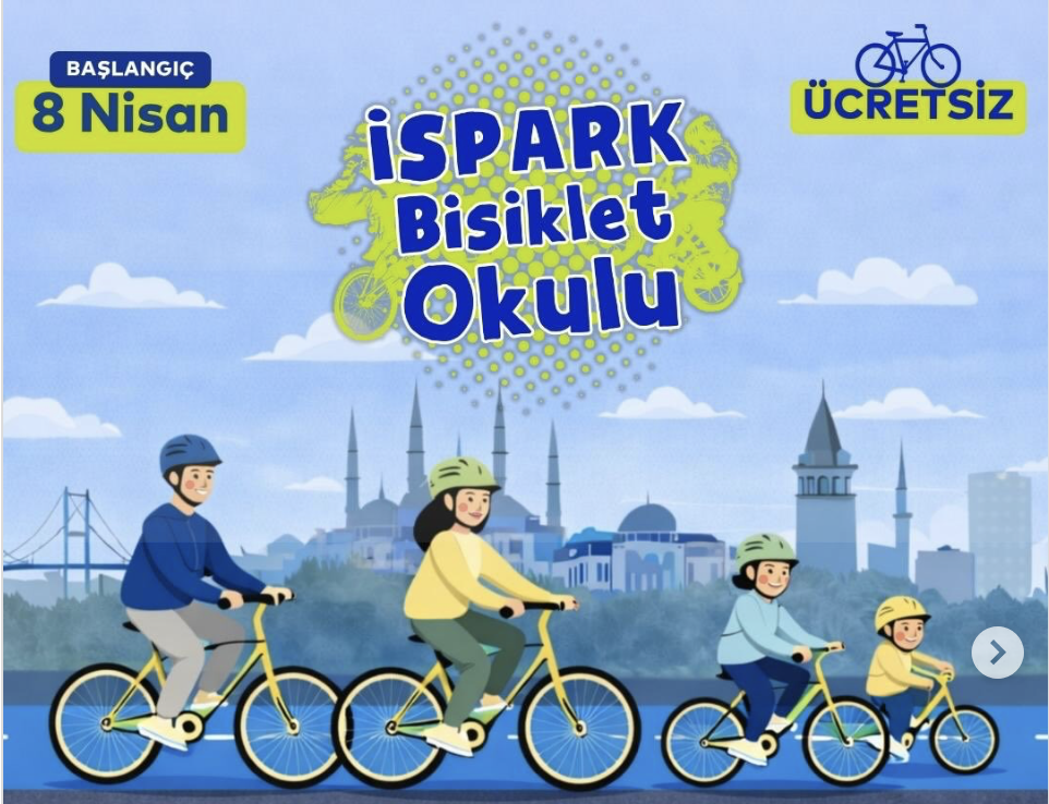 İstanbul'da Bisiklet Sürmeyi Bilmeyen Kalmasın