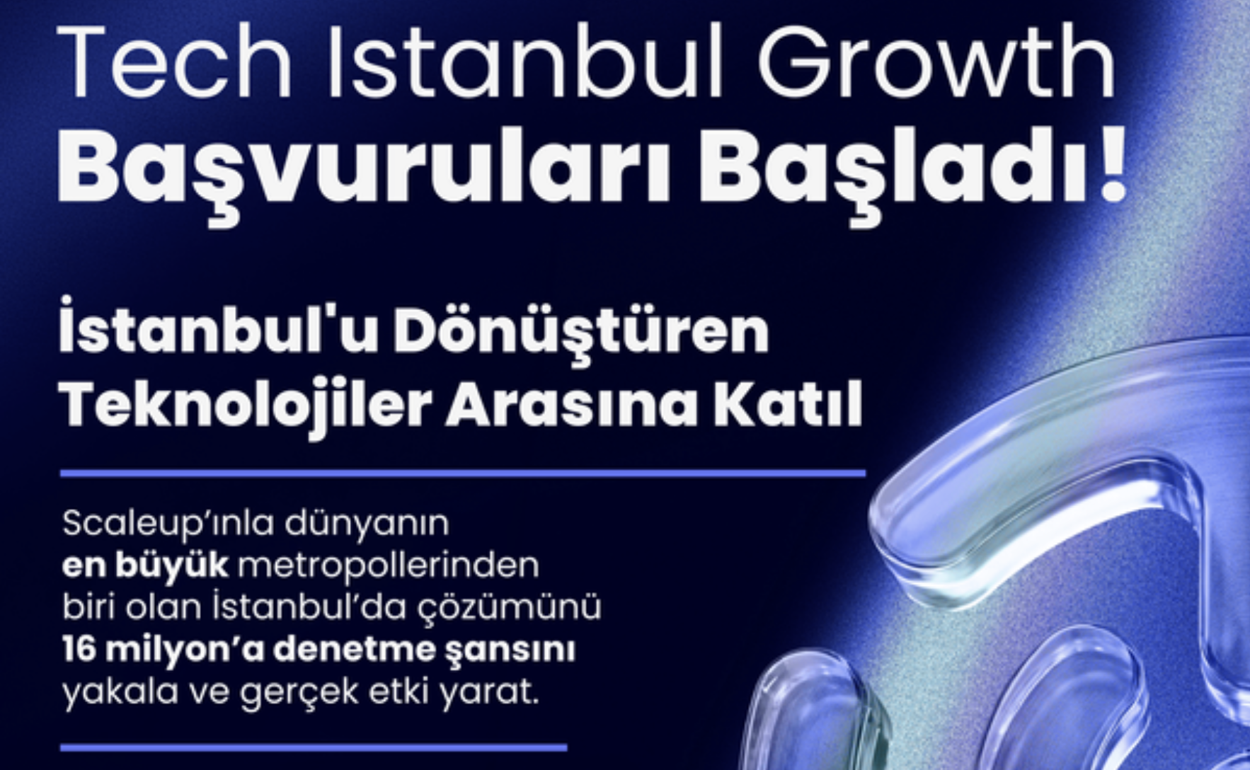Tech Istanbul Growth 2026 Başvuruları Başladı