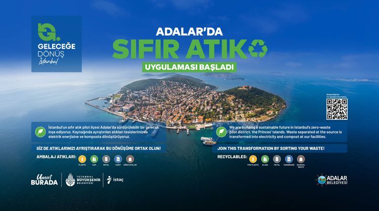 Adalar'da Yeni Nesil Sıfır Atık Dönemi